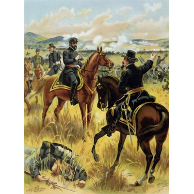 Major General George Meade At The Battle Of Gettysburg  On July 2Nd 1863 By Henry Alexander Ogden