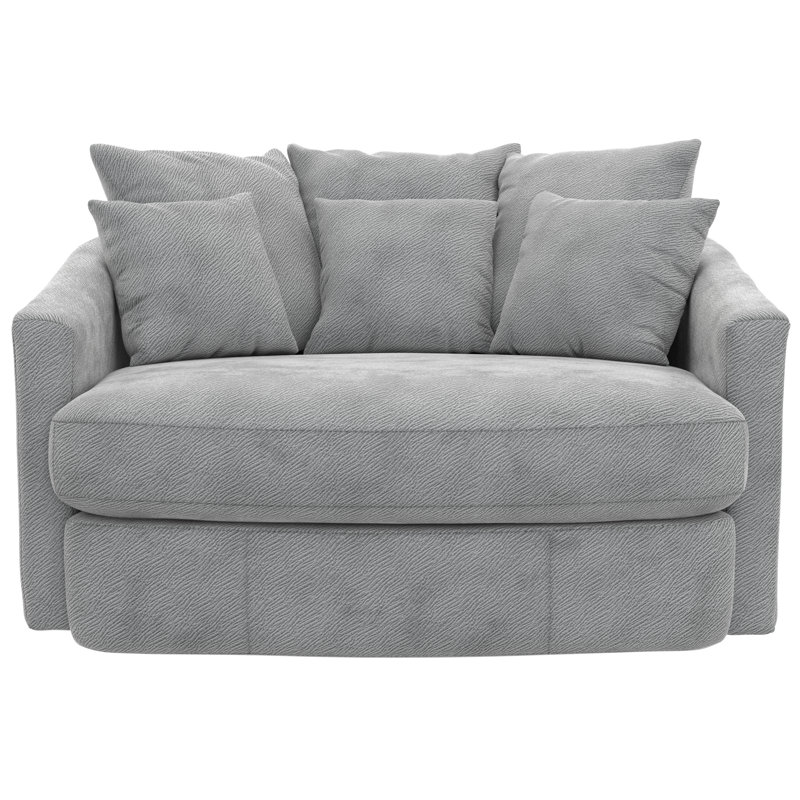 Matty Cuddle Chaise, Gray