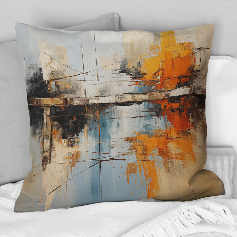 Coussin décoratif "Green Damage"