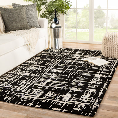 Brannon Hand Tufted Abstract Indoor Rug