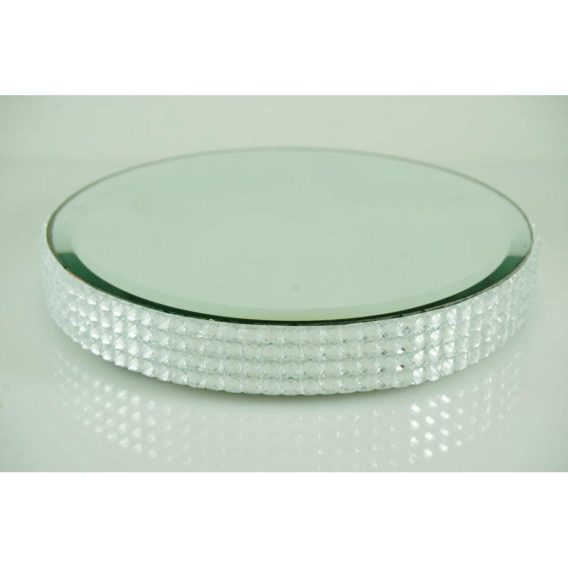 Plat de table, H 5,25 po x l 5,25 po x P 1,25 po