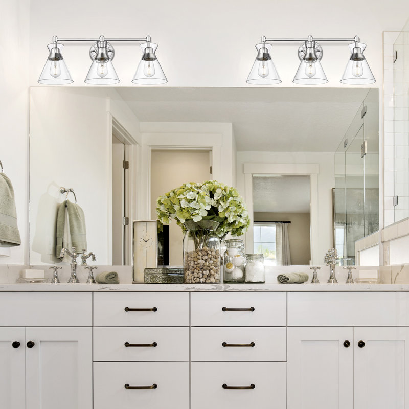 Malta 3 - Light Dimmable Vanity Light, Chrome