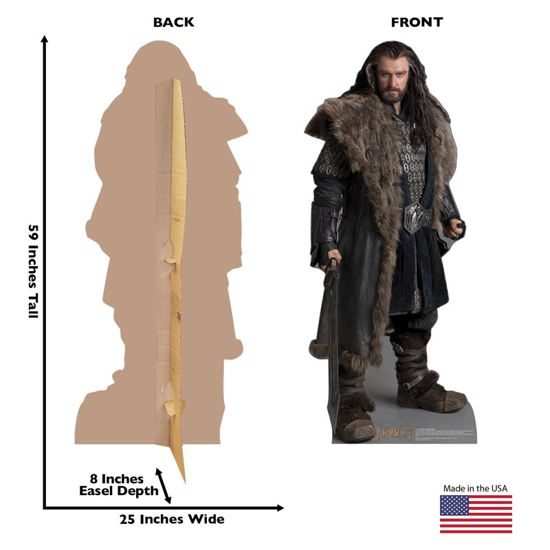 Life-Size Thorin Oakenshield Cardboard Standup Cutout
