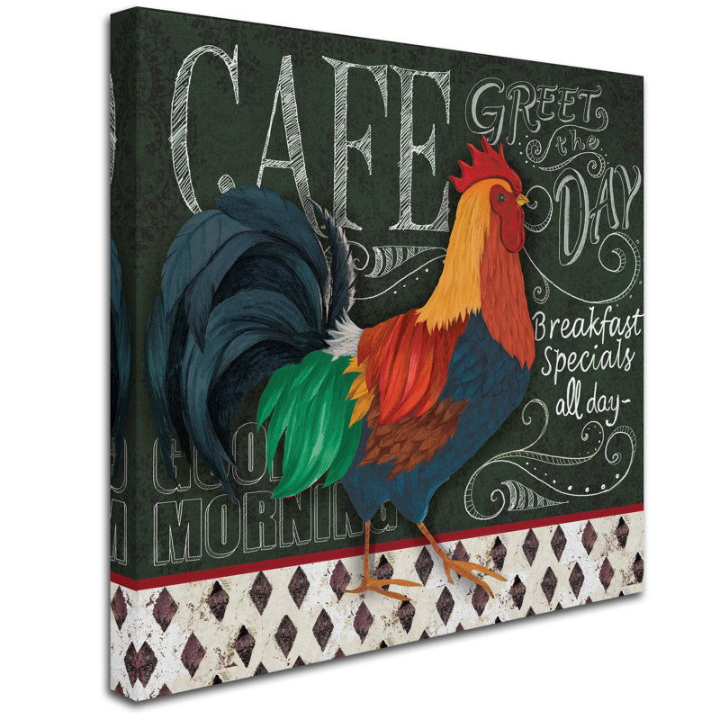 Asadulla 'Breakfast Special' Vintage Advertisement on Wrapped Canvas, 14" H x 14" W