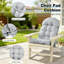 Coussin Adirondack antidérapant avec attaches-43397351