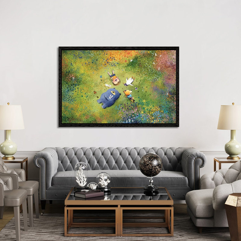 Spring Thoughts by Dan Tavis - Gallery-Wrapped Canvas Giclée on Canvas, Black Floater Frame, 152.5 cm H x 101.5 cm W