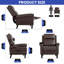 Fauteuil inclinable Shameek