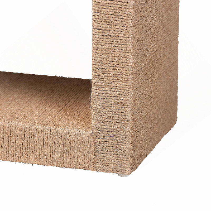 Rectangular End Table With One Open Shelf