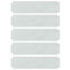 25cm H x 100cm W Galvanised Steel Lawn Edging
