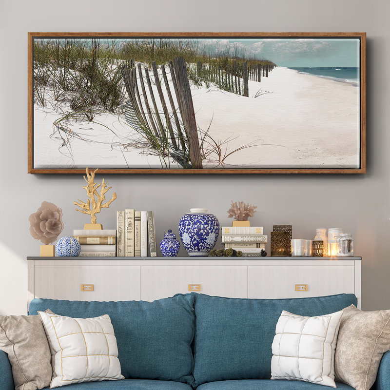Cape Beach - toile encadrée, H 20 po x l 50 po