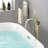 1 Handle Floor Clawfoot Tub Faucet with Diverter-61796104