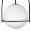 Luminaire suspendu Arie avec abat-jour sphérique-1000846272-1000846274