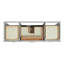 ARIEL Monroe 60 Single Sink Bathroom Vanity with Carrara Quartz Top-1156463482