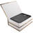PARIS & LONDON DUAL BOOK LOCK BOX W/KEY LOCK