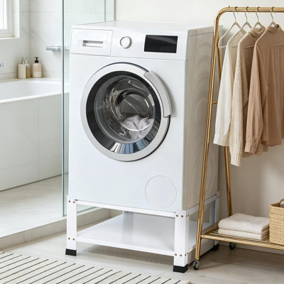 Caisson à linge robuste avec tablette de rangement Global