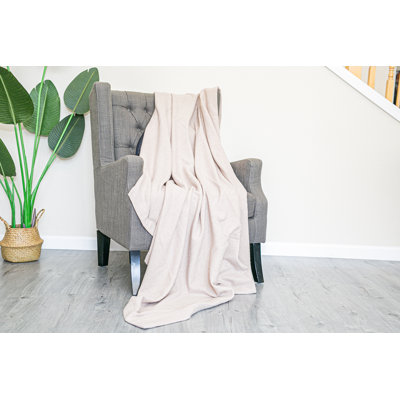 100% Wool Throw Blanket