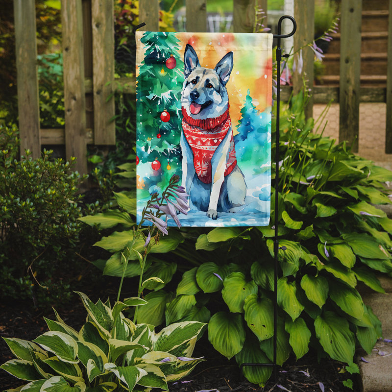 Double Sided Polyester Christmas, 15.5'' H x 11.25'' W