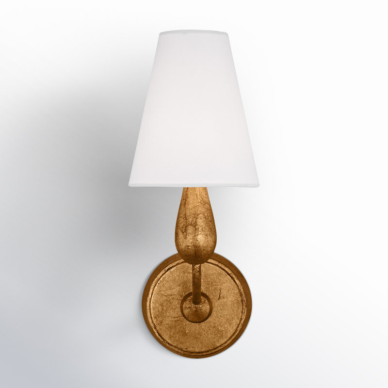 Petite applique 1 lumière, Or antique