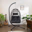 Fauteuil suspendu d'extérieur avec support, fauteuil suspendu en osier-486060167-486060169
