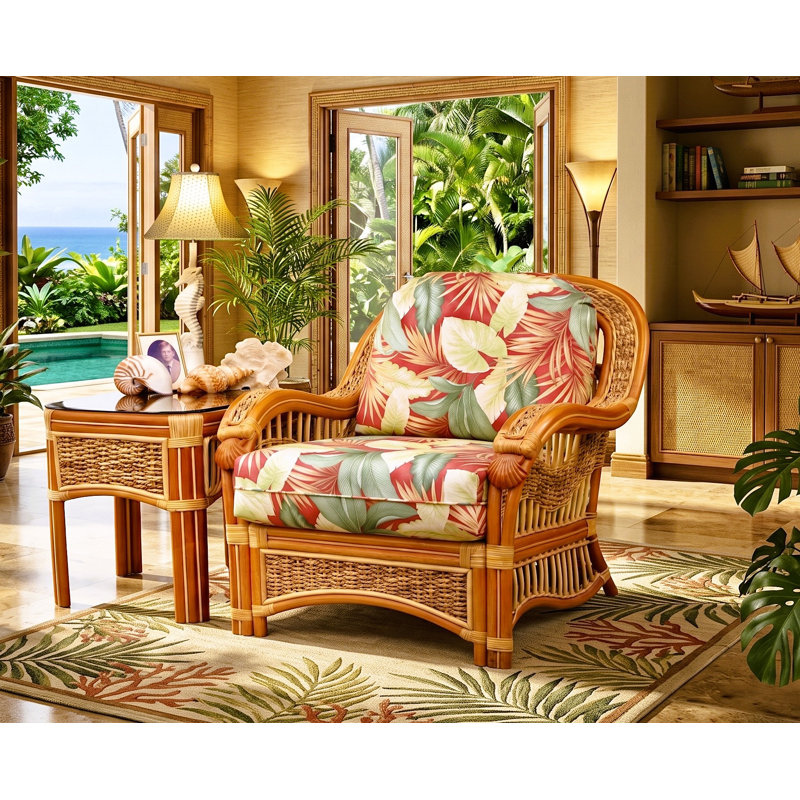Mccullers Upholstered Armchair, Fresco Buttercream