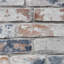 Fresco Navy/Red Industrial Distressed Brick Wallpaper