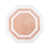 White/Baby Pink Center