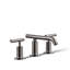 Purist Widespread Bathroom Faucet with Drain Assembly-346284387