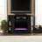 Bauerle Darby Home Co 45 " W Brown Electric Fireplace-1256732843