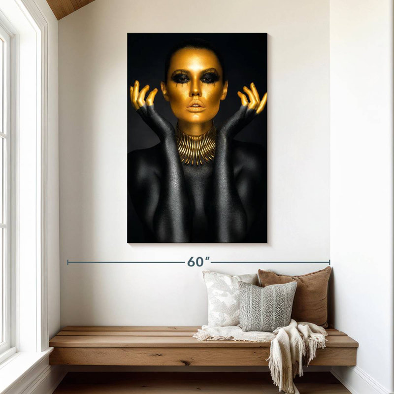 Model, 48" H x 32" W