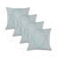 Ensemble de 4 coussins carrés de couleur unie à franges Wasson-454195777-454195805-454195807