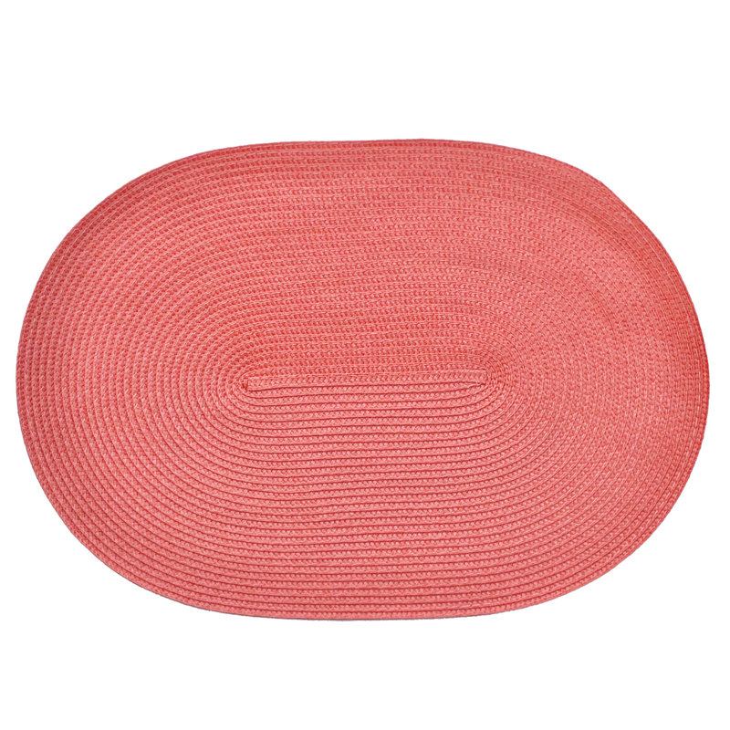 Ensemble de napperons 6 pièces Tigela, Corail
