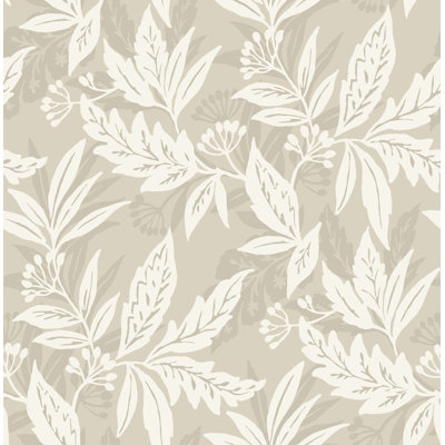 Anita Teal Woodland Floral Wallpaper