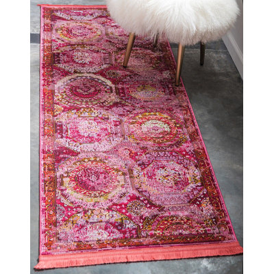 Tapis rose Folmar