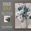 Touch of Teal Arrangement I-Premium, reproduction encadrée prête à accrocher - aucun clou requis - aucun clou requis-370319064-370319045