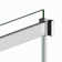 Spezia 68.6'' W 76'' H Semi-Frameless Rectangle Reversible Shower Enclosure