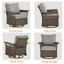 Chaise berçante pivotante avec coussins Blathnaid-1316884133