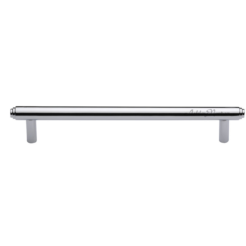 Poignée d'armoire Geneva, Chrome poli, 6"