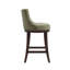 Tabouret de bar en chenille Lucia-113050973-113050972-128620582