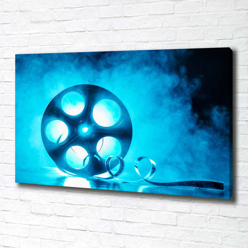 Film Roll - Wrapped Canvas Print