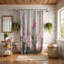 Rideau de douche à motif floral Fotios-1002253005