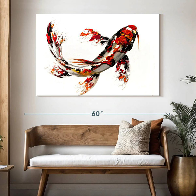Poisson koi simple Brampt, H 34 po x l 51 po