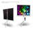 White 23.5" x 31.5" Manual Tripod Projector Screen