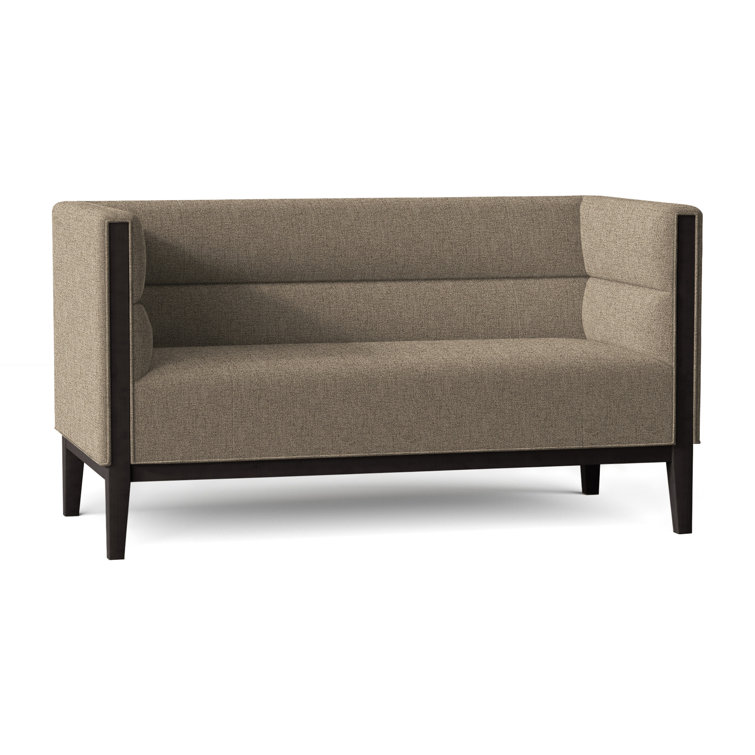 Dyson 58" Tuxedo Arm Loveseat