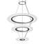 Arctic Rings 3 - Light LED Chandelier-70912275-70912274