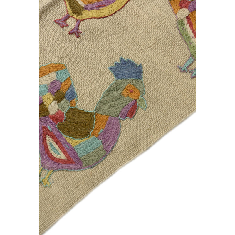 9 Ft Runner Perry Ivory Rug