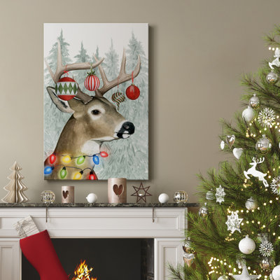 " Festive Forest Collection B " Painting Print