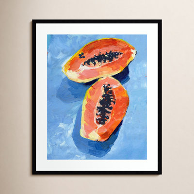 Bold Papaya II Painting