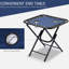 Ensemble de chaises avec table d'appoint Outsunny