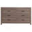 Oak 4-Piece Slatted Headboard Panel Bedroom Set