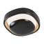 Pebble 8-in Silver dimmable LED Wall Sconce-127753472